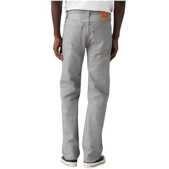 NWT Levi’s 501 Shrink-to-fit Men's Jeans | Silver Rigid - Grey | Multiple Sizes - Picture 10 of 10